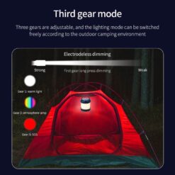 campustuete-LED-Campinglampe-blau-funktionen