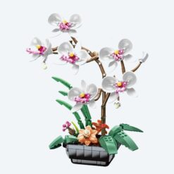campustuete-Orchidee-aus-Bausteinen-start