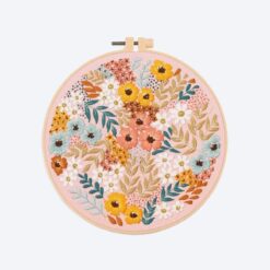campustuete-stickset-blumen-rosa-gelb
