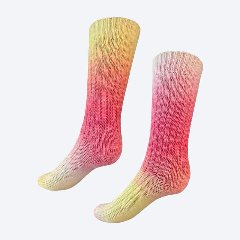 campustuete-stricksocken-ombre-rosa-gelb-new