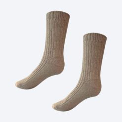 campustuete-stricksocken-2er-set-braun
