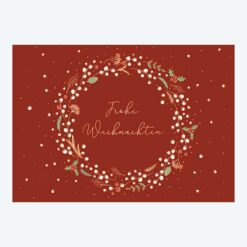 campustuete-postkarten-weihnachten-frohe-weihnachten-kranz