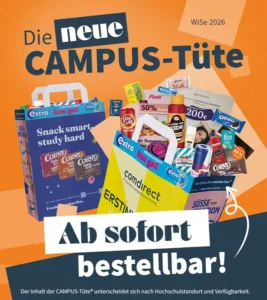 WS2026_NLOpening - Neue CAMPUS-Tüte jetzt bestellbar!