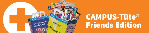 CAMPUS-Tüte – kostenlos zu jeder Bestellung! CAMPUS-Tüte – kostenlos zu jeder Bestellung!