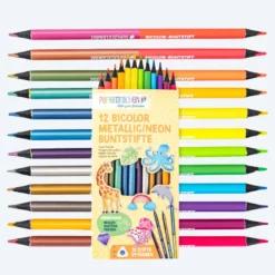 campustuete-bicolor-buntstifte-metallic-und-neon-geschenkidee