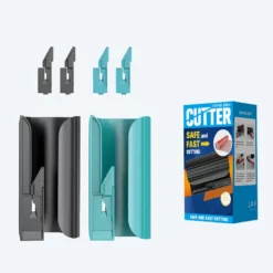 campustuete-geschenkpapierrollenschneider-gruen-schwarz-geschenkidee