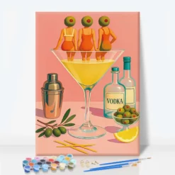 campustuete-malen-nach-zahlen-mit-DIY-rahmen-drinks-malen