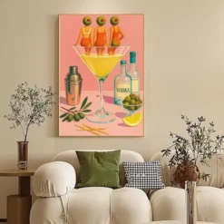 campustuete-malen-nach-zahlen-mit-DIY-rahmen-drinks-wohnzimmer
