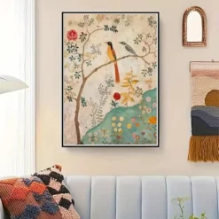 campustuete-malen-nach-zahlen-mit-DIY-rahmen-voegel-wand
