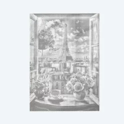 campustuete-punktmalerei-pariser-fensterblick-geschenkidee