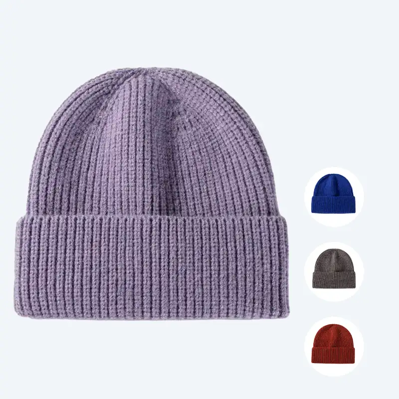 campustuete-strickmuetze-lila-rost-blau-grau-geschenkidee