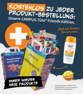 Kostenlos zu jeder Produkt-Bestellung: Eucerin Sonnencreme