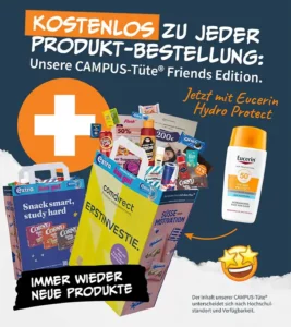 Eucerin – kostenlos zu jeder Produktbestellung!