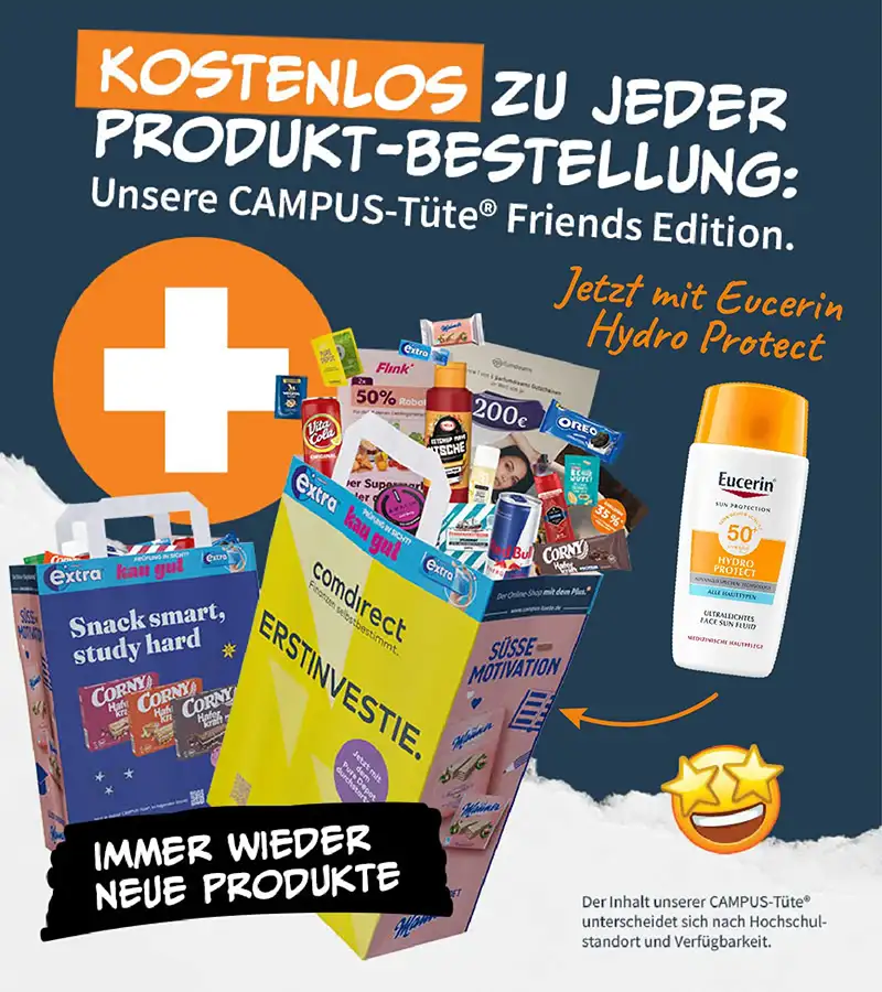 Eucerin – kostenlos zu jeder Produktbestellung!