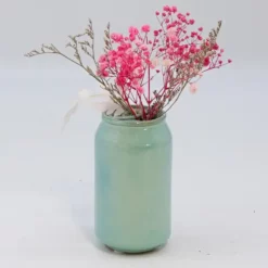 campustuete-vase-dose-gross-tuerkis-blumen